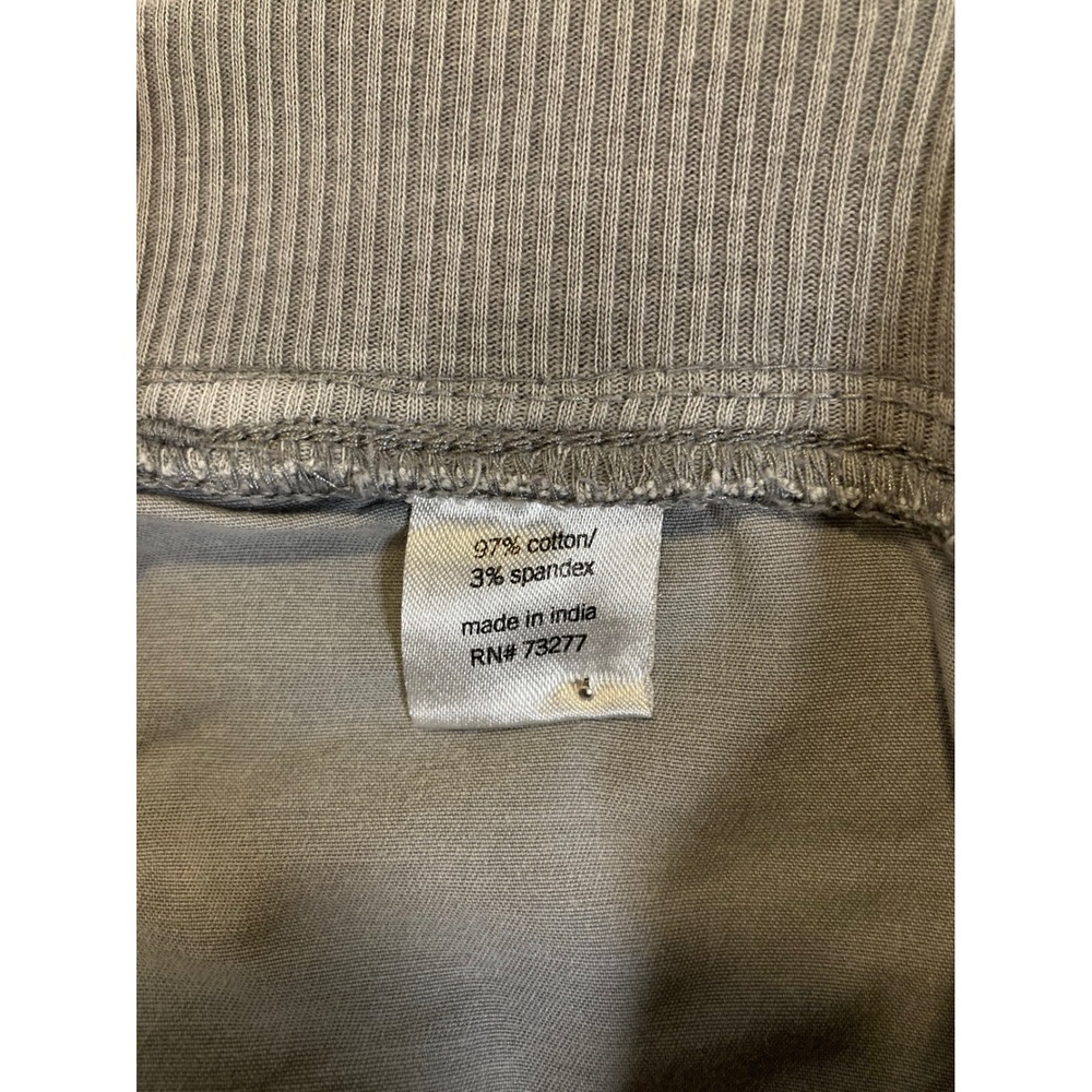 Utility Sonoma Goods For Life Womens 12 Gray Ribbed Waist Cargo Shorts - Picture 4 of 9